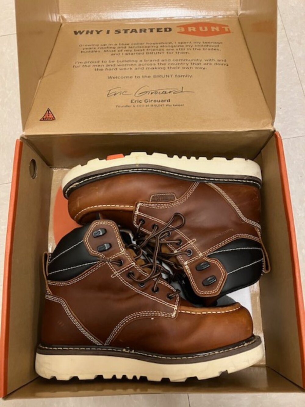 Brunt Welted Boots